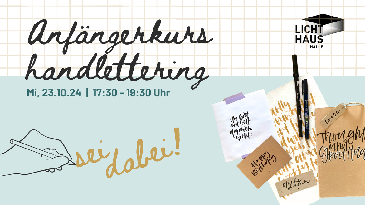 KREATIVWERKSTATT - Anfängerkurs Handlettering